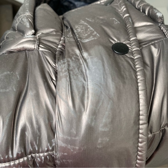 Gap NWT Gunmetal Puffer Jacket - Picture 9 of 17